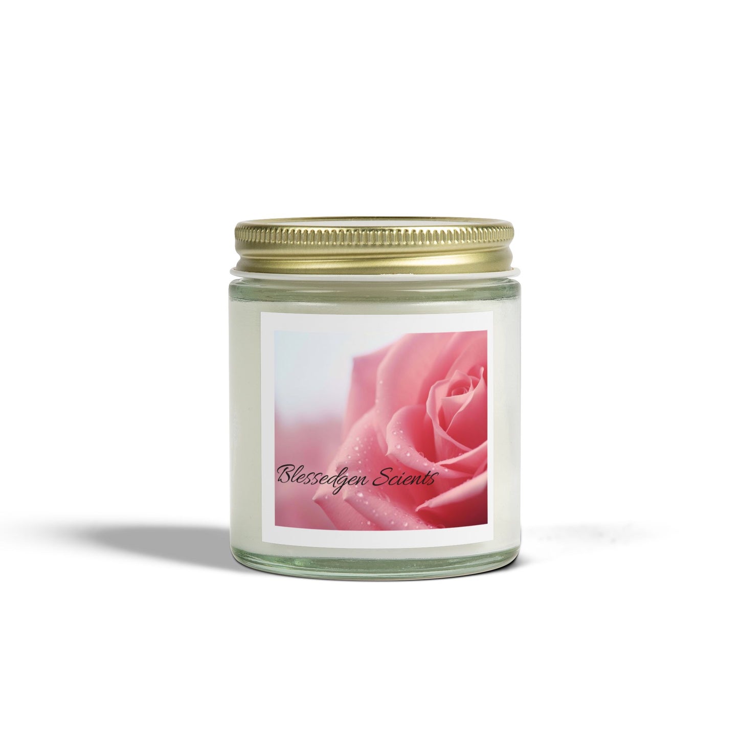 Scented Coconut Apricot Candles (4oz, 9oz)