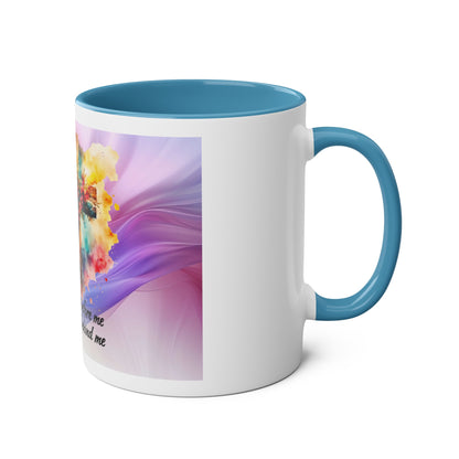 Two-Tone Coffee Mugs, 11oz