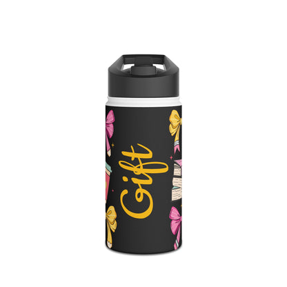 Stainless Steel Water Bottle, Standard Lid