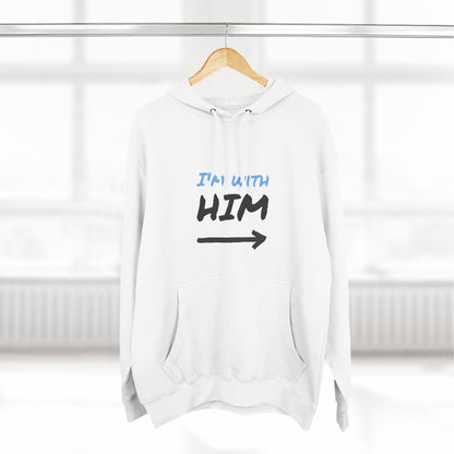 Three-Panel Fleece Hoodie